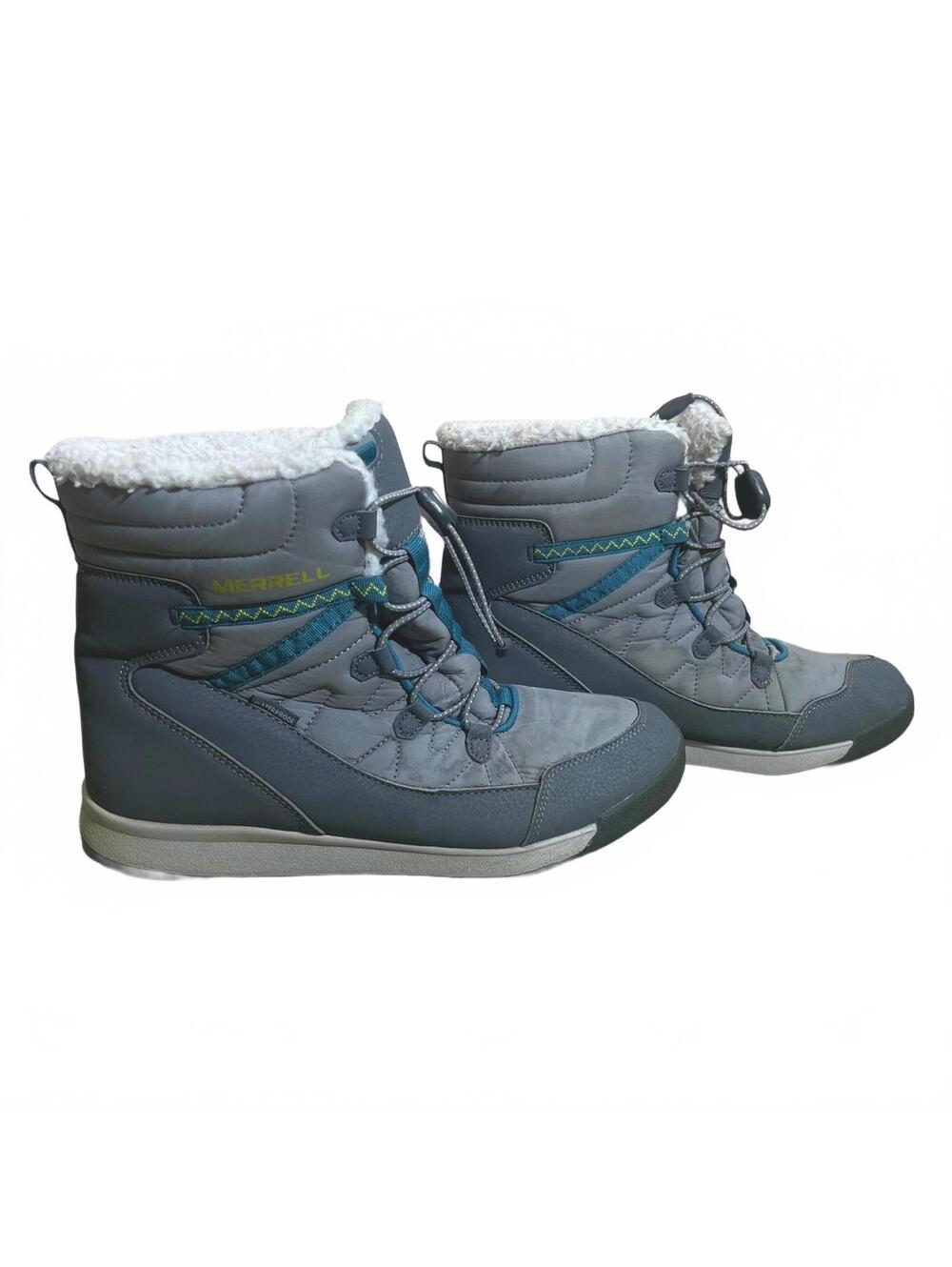 Merrell Snow Crush 3.0 Waterproof Boots Gray Style MK166124 Womens Size 7 M